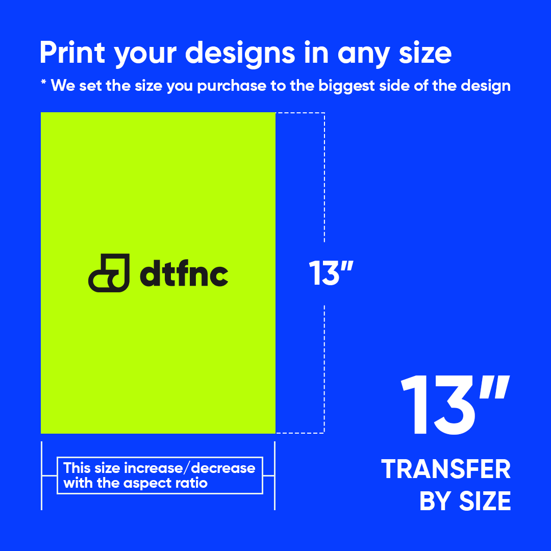 DTF Transfers by Size - Image 11